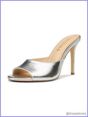 Women's Stiletto Heel Peep Toe Slingback Sandals 3.9 Inch Heels